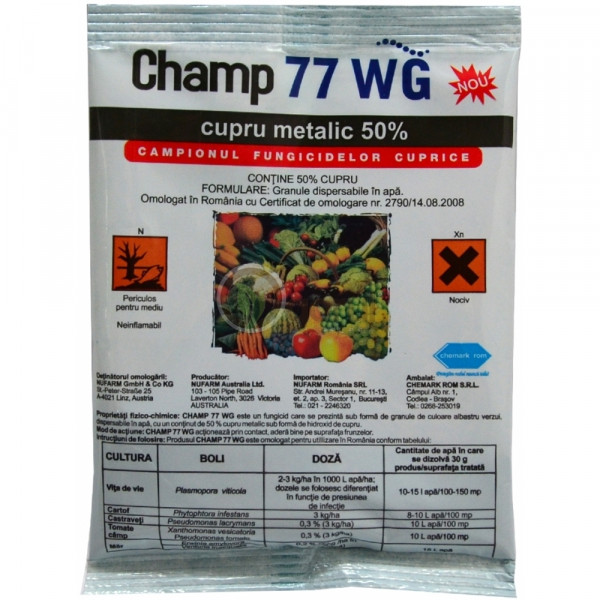 Fungicíd Champ 77 WG 30 gr