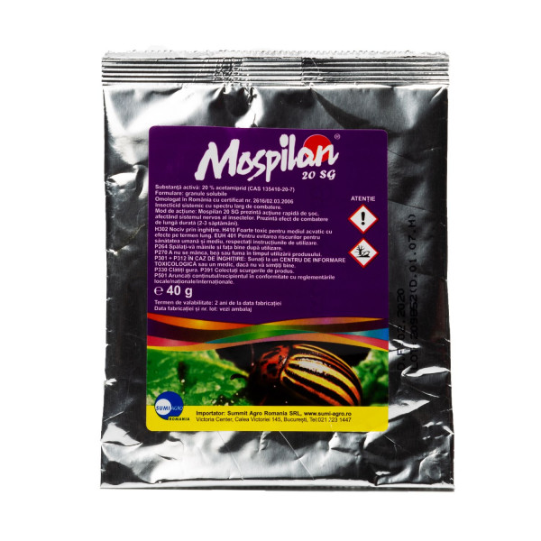 Insekticíd Mospilan 20 SG 40 gr