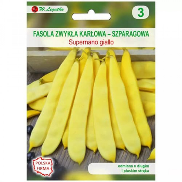 Fazuľa kríčková Supernano giallo