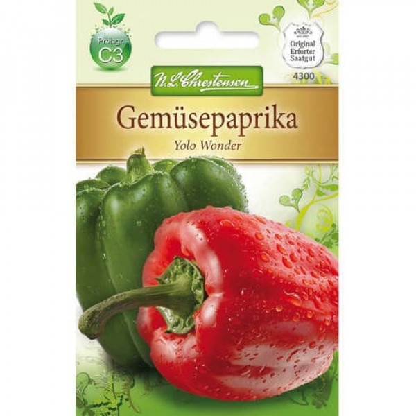 Kalifornská paprika Yolo Wonder