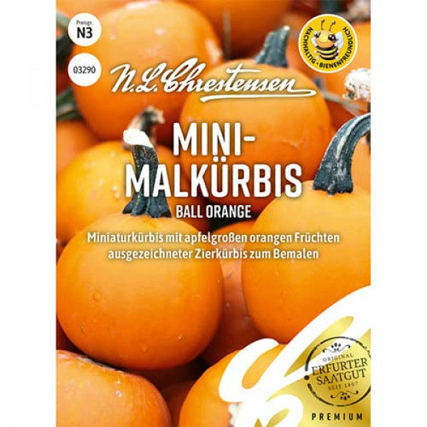 Okrasná tekvica malá Ball Orange